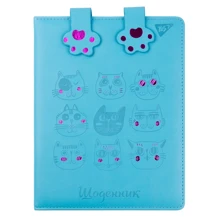 Шкільний щоденник YES PU твердий Cat. Catband (911394): Виробник YES