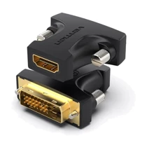 Кабель и переходник Vention HDMI - DVI (F/M), Black (AILB0): Тип переходник