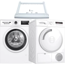 Пральна машина Bosch WAN24000UA + Сушильна машина Bosch WTH83001UA + Планка Bosch WTZ20410: Тип завантаження фронтальная
