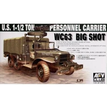 Вантажівка AFV-Club WC63 1-1/2T 6x6 PERSONELL CARRIER (AF35S18) Масштаб: 1:35: Виробник AFV-Club