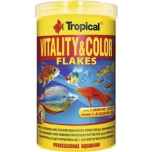 Корм для аквариумных рыб Tropical Vitaity Color в хлопьях 1 л 200 г (5900469771464): Вид корма Хлопья