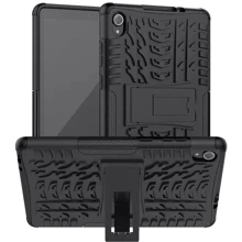 Аксессуар для планшетных ПК Epik TPU+PC Protector Stand Black for Samsung Galaxy Tab S9 X710/X716/X718 / Galaxy Tab S9 FE X510/X516: Цвет черный