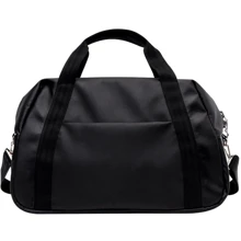 Мужская спортивная сумка Sambag Vogue LQH черная (90221001): Пол Мужской