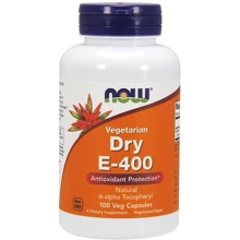 NOW Foods Vitamin E-400 Dry Capsules 100 caps: Тип Витамин E