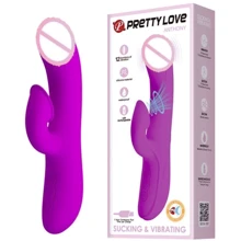 Вибратор с вакуумной стимуляцией клитора Pretty Love - Anthony, BI-014396: Для кого Для женщин
