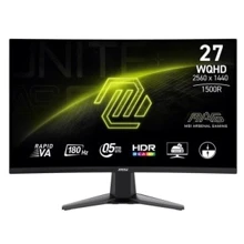 Монитор MSI MAG 27CQ6F UA: Покрытие экрана матовое