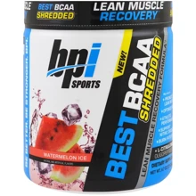 Амінокислота для спорту BPI Sports Best BCAA Shredded 275 g / 25 servings / Watermelon Ice: Смак Кавун з льодом