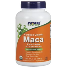 NOW Foods Maca Pure Powder Certified Organic 198 g /73 servings/: Форма выпуска Порошок