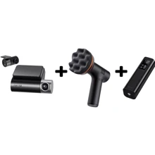 Комплект відеореєстратору Xiaomi 70mai Dash Cam Pro Plus A500s (з Midrive RC06) + автополірувальник Baseus NeoPower Wireless Mini Car Waxer CRLQ000001 + насос Baseus Inflator Pump CRCQ000001: Кут огляду, градусів 140
