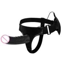 Полый страпон с вибрацией Pretty Love Marvin Strap-On Harness Vibrating: Для кого Для мужчин