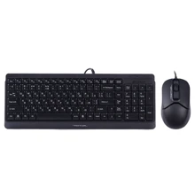 Комплект дротовий A4Tech Fstyler F1512 USB Black: Призначення Для ПК