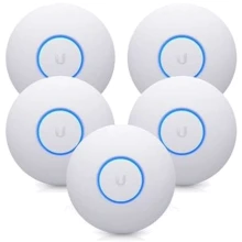 Точка доступу Wi-Fi Ubiquiti UniFi nanoHD 5-pack (UAP-nanoHD-5): Максимальна швидкість 2533 Мбит/с