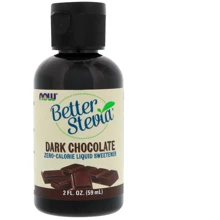 NOW Foods BetterStevia Liquid 59 ml /500 servings/ Black Chocolate: Форма випуску рідина