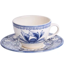 Чашка з блюдцем Claytan Ceramics Тіара 240 мл (910-145): Тип Чашка c блюдцем