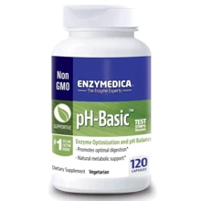 Enzymedica pH-Basic Ферменты рН-баланс 120 капсул: Тип Пищеварительные ферменты