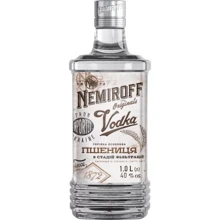 Водка Nemiroff Пшеница украинская отборная 1 л 40% (NMF4820181420765): Объем, л 1