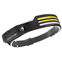 Фонарь туристический Cclamp W689-3 black (58466): Тип Налобный
