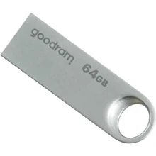 USB-флешка Goodram 64GB UNO3 USB 3.2 Steel (UNO3-0640S0R11): Стандарт USB USB 3.2