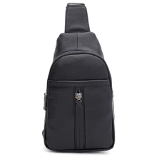 Чоловіча сумка-слінг Ricco Grande чорна (K16555bl-black): Стать Женский