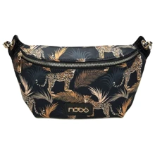 Жіноча поясна сумка Nobo чорна (NBAG-I0690-CM23): Стать жіночий