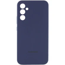 Чехол для телефонов Lakshmi Premium Silicone Case with Logo Full Camera Midnight Blue for Samsung A346 Galaxy A34 5G: Совместимость Samsung A34 Galaxy A34 5G