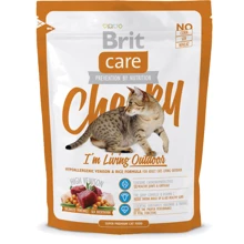 Сухой корм для кошек живущих на улице Brit Care Cheeky I am Living Outdoor 0.4 кг (8595602505685): Тип Сухой корм
