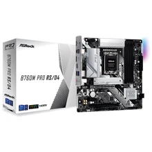 ASRock B760M PRO RS/D4: Оперативна пам'ять 4xDDR4 5333+ МГц, до 128 ГБ