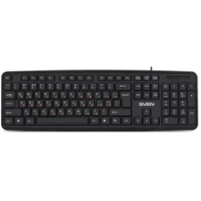 Клавиатура Sven KB-S230 Black: Подключение проводное
