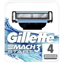 Gillette Mach3 Start Сменные кассеты для бритья 4 шт.: Вид Сменные кассеты