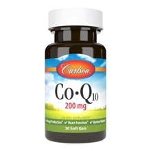 Carlson Labs CoQ10 Коэнзим Q10 200 мг 30 гелевых капсул: Вид Неферментные