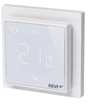 Терморегулятор DEVI DEVIreg Smart (+5+45С), Wi-Fi, 85 х 85мм, макс. 16A, білий 140f1141: Тип Электронный