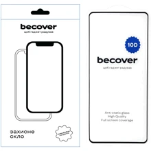 BeCover Tempered Glass 10D Black для Infinix Note 40 Pro (X6851) (712332): Сумісність Infinix Note 40 Pro (X6851)
