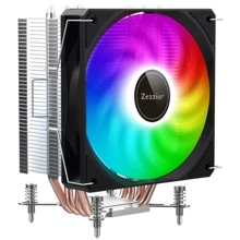 Кулер Zezzio ZH-C400 V2 ARGB/SRGB Ultra Fan: Рівень шуму, dB 33.8