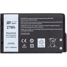 Батарея для ноутбука PowerPlant Dell Latitude 12 7202 J7HTX (NB441945): Сумісність Dell