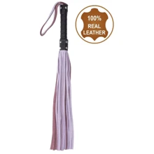 Флоггер из натуральной кожи Flirty Leather - Lavender, BM-00009: Производитель Flirty