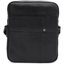 Сумка планшет Borsa Leather чорна (K1265-3bl-black): Стать Мужской
