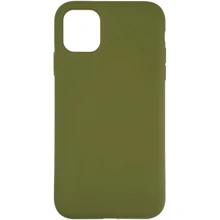 Чехол для iPhone TPU Silicone Case Full Soft Pinery Green for iPhone 13 Pro Max: Цвет зеленый