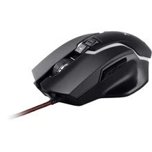 Мышь Vinga MSG-867 black: Интерфейс подключения проводная USB