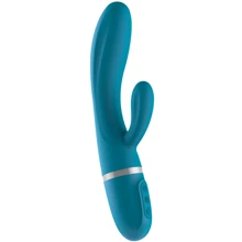Вибратор-кролик Liebe Bend It Plus Ocean Blue, гибкий, 2 мотора, 10 режимов: Для кого Для женщин