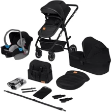 Універсальний візочок 3 в 1 Lionelo Bianka Black Onyx чорний (LO-BIANKA 3IN1 BLACK ONYX): Тип коляски Универсальная коляска (3-в-1)