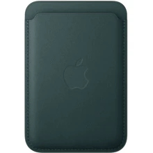 Чохол для iPhone Apple FineWoven Wallet with MagSafe Dark Green (MA6Y4): Колір зеленый