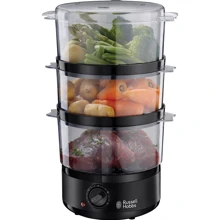 Пароварка Russell Hobbs 26530-56 Kitchen Collection Matte: Потужність, Вт 400