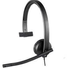 Навушники Logitech H570e USB Headset Mono (981-000571): Тип конструкції накладні