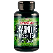 Жироспалювач Activlab L-Carnitine Green Tea 60 caps: Стать унісекс