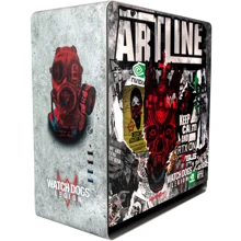 Корпус QUBE Hawk Aluminum Printed LEGION (QBX4A_WBNU3PL): Форм-фактор материнської плати ATX/MicroATX/Mini-ITX