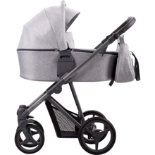 Детская коляска 2 в 1 Bebetto FLAVIO 04 light gray: Тип коляски Универсальная коляска (2-в-1)