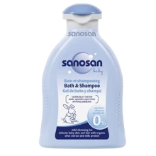 Sanosan Baby Bath & Shampoo Детский шампунь-гель для купания "2 в 1" 200 ml: Тип Шампунь
