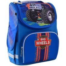 Рюкзак школьный Smart каркасный Smart PG-11 Big Wheels: Возрастная группа от 6 до 10 лет