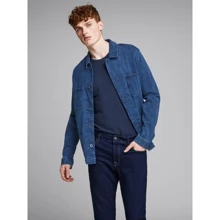 Куртка Jack & Jones 65409941 48 синяя демисезон: Вид Куртки