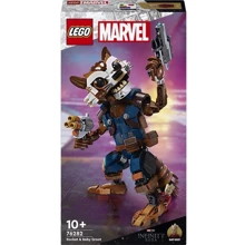 Конструктор LEGO Marvel Rocket & Baby Groot Ракета и малыш Грут (76282): Количество деталей, шт. 566